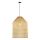 Hanglamp aan een koord PELO 1xE27/40W/230V diameter 35 cm rotan