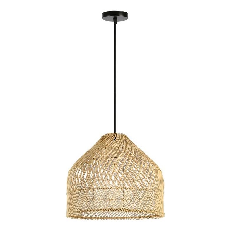Hanglamp aan een koord PELO 1xE27/40W/230V diameter 40 cm rotan