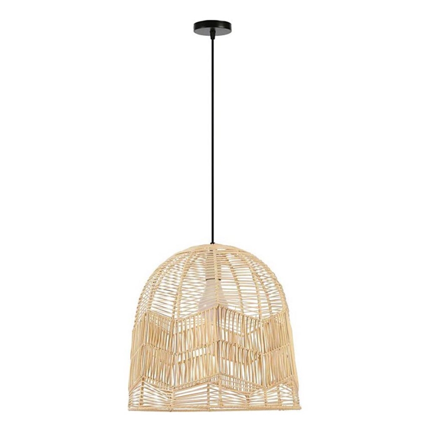 Hanglamp aan een koord PELO 1xE27/40W/230V diameter 50 cm rotan