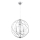 Hanglamp aan een koord PIKO 3xE14/10W/230V glanzend chroom