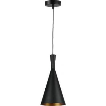 Hanglamp aan een koord PINIO 1xE27/60W/230V diameter 19 cm zwart