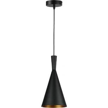 Hanglamp aan een koord PINIO 1xE27/60W/230V diameter 19 cm zwart