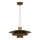 Hanglamp aan een koord PLATO 1xE27/15W/230V messing/goud