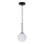 Hanglamp aan een koord POMPEI 1xE27/40W/230V zwart