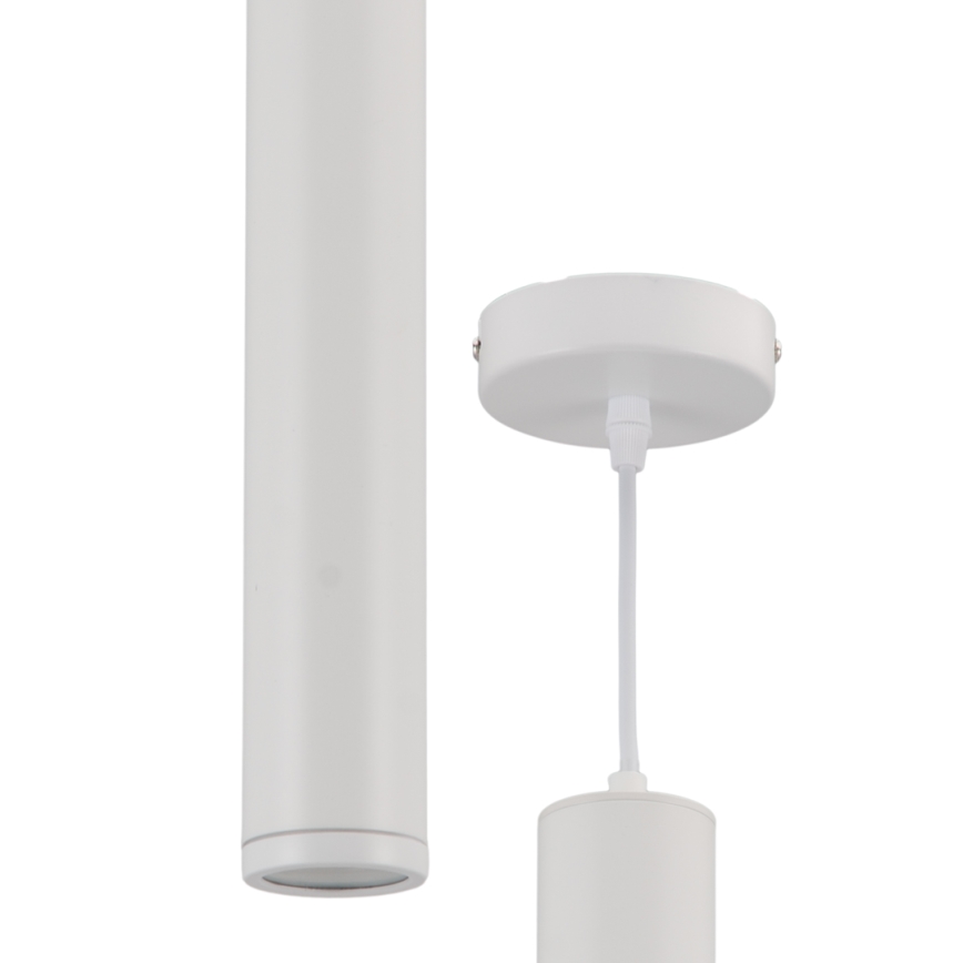 Hanglamp aan een koord PORTER 1xGU10/8W/230V wit