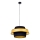 Hanglamp aan een koord PRETO GOLD 1xE27/60W/230V - FSC-gecertificeerd