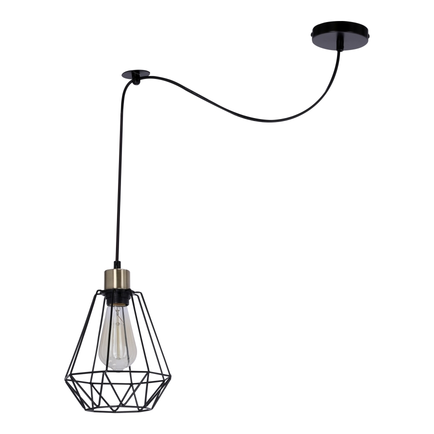 Hanglamp aan een koord PRIMO 1xE27/60W/230V spin