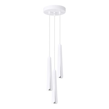 Hanglamp aan een koord PRYSM 3xG9/8W/230V wit