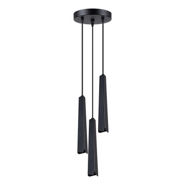 Hanglamp aan een koord PRYSM 3xG9/8W/230V zwart