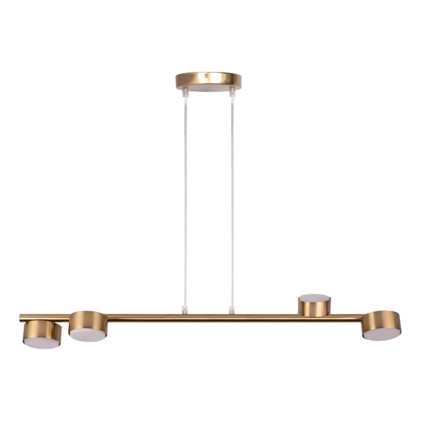 Hanglamp aan een koord PUNTO 4xGX53/12W/230V goud