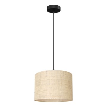 Hanglamp aan een koord RATTAN 1xE27/60W/230V diameter 25 cm rotan