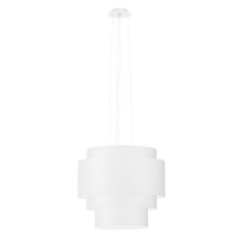 Hanglamp aan een koord REFLEXION 5x E27 / 60W / 230V d. 50 cm wit