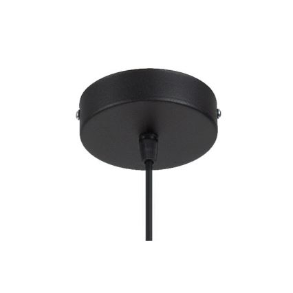 Hanglamp aan een koord RELLA 1xE27/60W/230V groen/goud