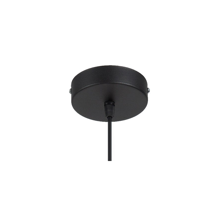 Hanglamp aan een koord RELLA 1xE27/60W/230V groen/goud