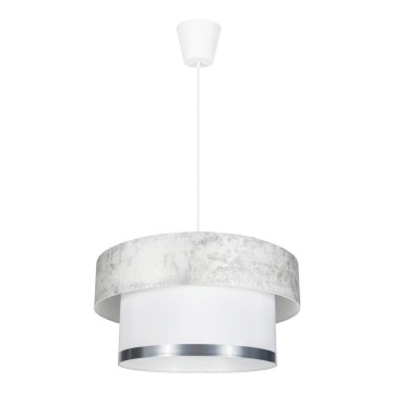 Hanglamp aan een koord RESSA 1xE27/60W/230V crème