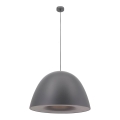 Hanglamp aan een koord REVOLVE 1xE27/11W/230V grijs