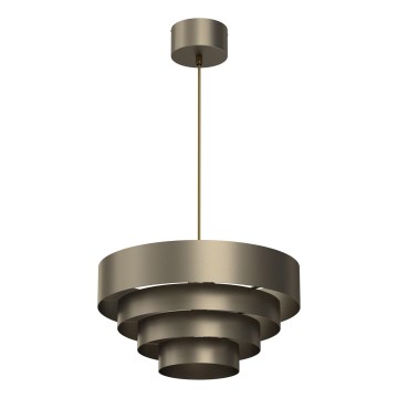 Hanglamp aan een koord RINGS 1xE27/15W/230V messing