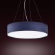 Hanglamp aan een koord RONDO 4xE27/15W/230V blauw