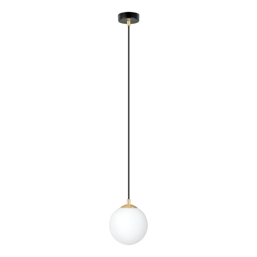 Hanglamp aan een koord ROYAL 1xE14/10W/230V diameter 14 cm zwart