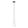 Hanglamp aan een koord ROYAL 1xE14/10W/230V diameter 14 cm zwart