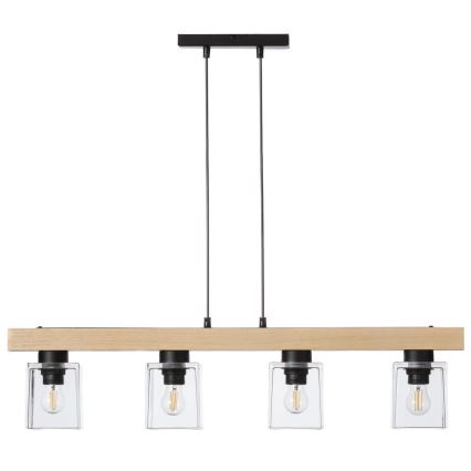 Hanglamp aan een koord RUSTIC RADIANCE 4xE27/60W/230V