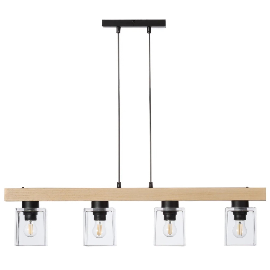 Hanglamp aan een koord RUSTIC RADIANCE 4xE27/60W/230V