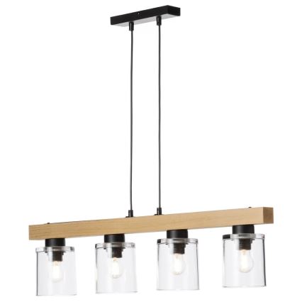 Hanglamp aan een koord RUSTIC RADIANCE 4xE27/60W/230V