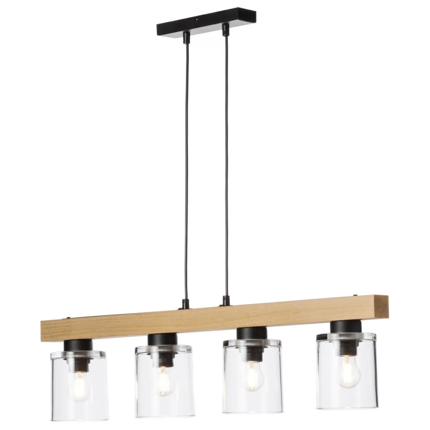 Hanglamp aan een koord RUSTIC RADIANCE 4xE27/60W/230V