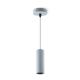 Hanglamp aan een koord SAGA 1xE27/40W/230V grijs