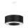 Hanglamp aan een koord SATURNO 5x E27 / 60W / 230V d. 50 cm zwart