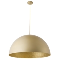 Hanglamp aan een koord SFERA 1xE27/60W/230V diameter 70 cm goud