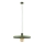 Hanglamp aan een koord SILA 1xE27/15W/230V diameter 40 cm groen