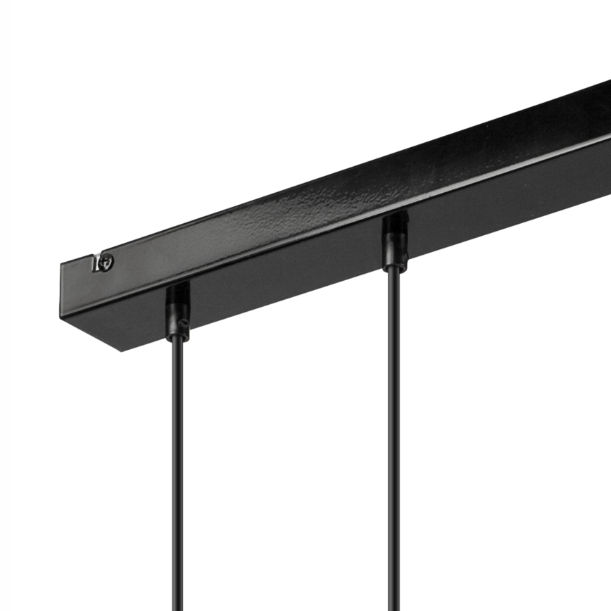 Hanglamp aan een koord SIMON 3xE27/60W/230V beuken