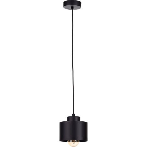 Hanglamp aan een koord SIMPLY BLACK 1xE27/60W/230V