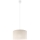 Hanglamp aan een koord SIRJA 1xE27/60W/230V crème