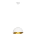 Hanglamp aan een koord SIVANI 1xE27/40W/230V wit