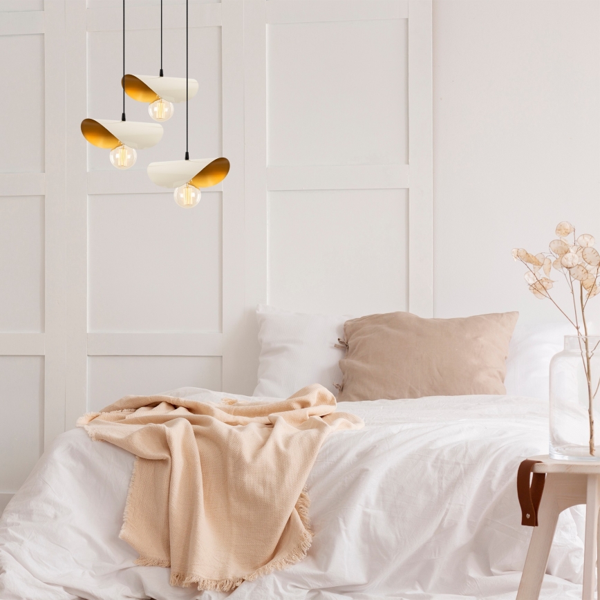 Hanglamp aan een koord SIVANI 3xE27/100W/230V