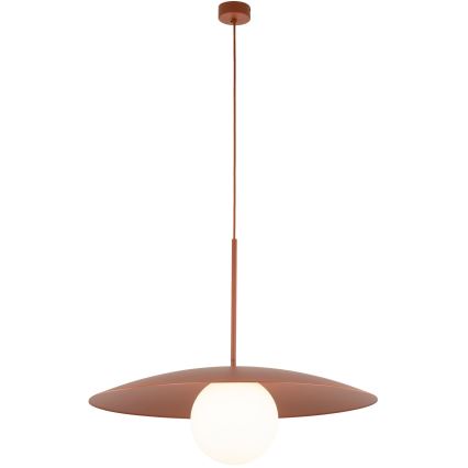 Hanglamp aan een koord SLATE 1xE27/15W/230V diameter 65 cm baksteen