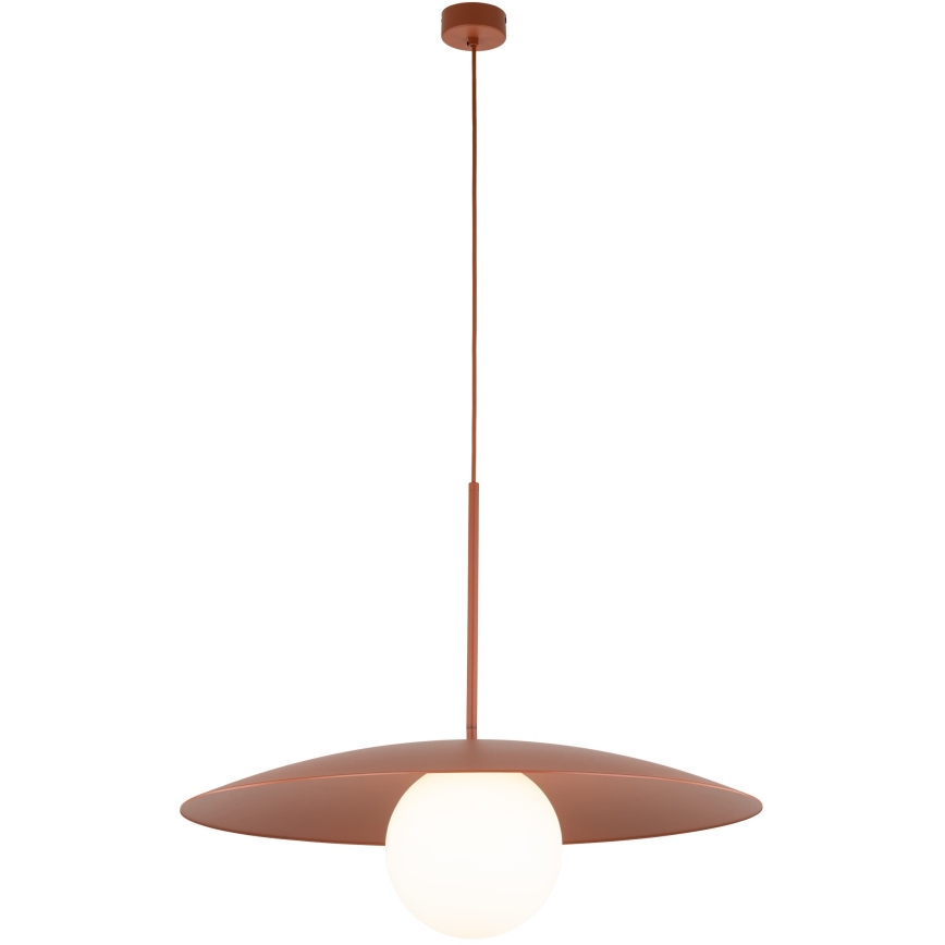 Hanglamp aan een koord SLATE 1xE27/15W/230V diameter 65 cm baksteen