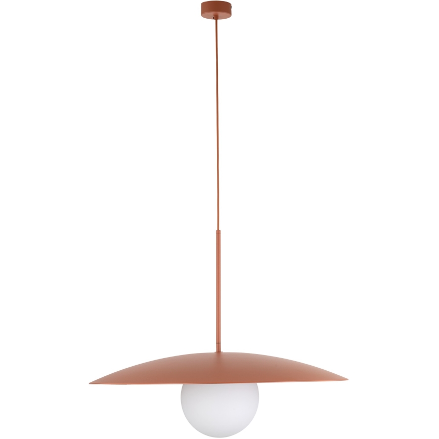 Hanglamp aan een koord SLATE 1xE27/15W/230V diameter 65 cm baksteen
