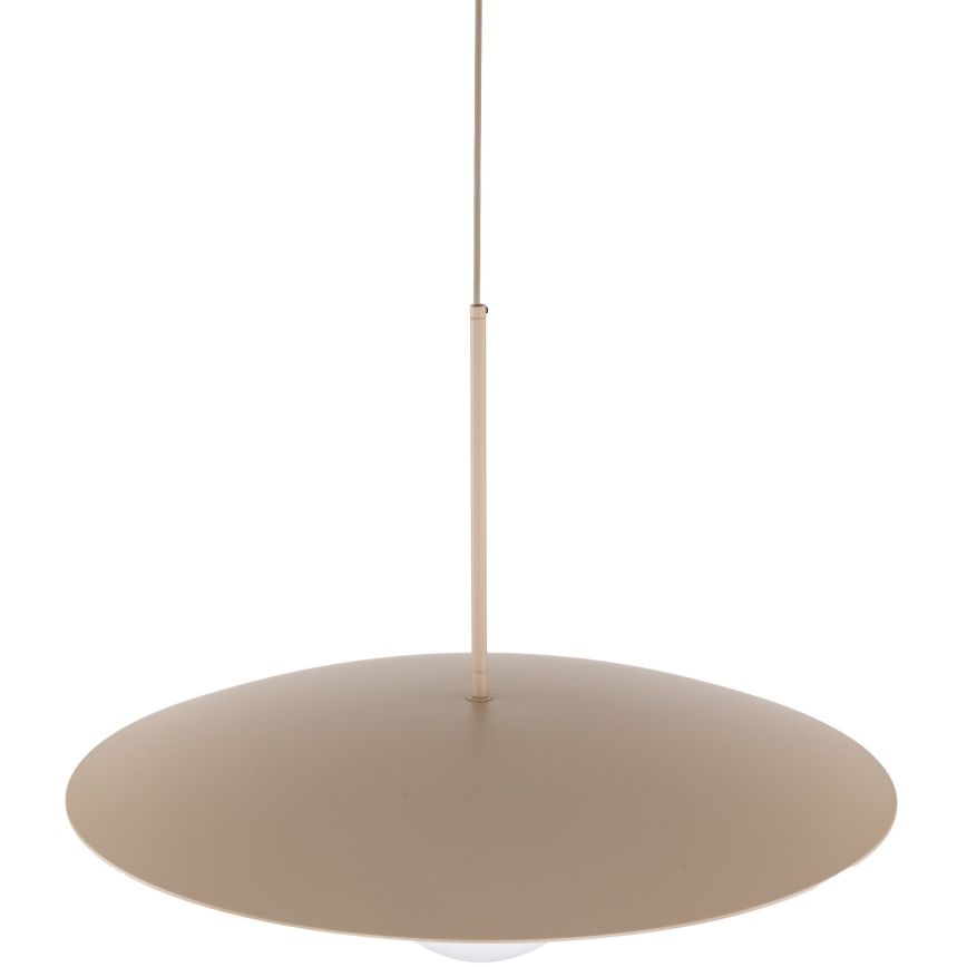 Hanglamp aan een koord SLATE 1xE27/15W/230V diameter 65 cm beige