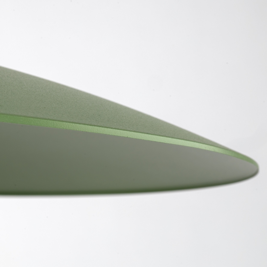 Hanglamp aan een koord SLATE 1xE27/15W/230V diameter 65 cm groen