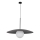 Hanglamp aan een koord SLATE 1xE27/15W/230V diameter 65 cm zwart