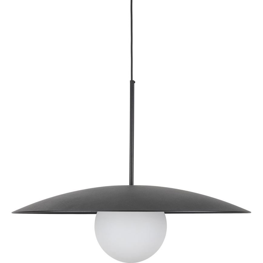 Hanglamp aan een koord SLATE 1xE27/15W/230V diameter 65 cm zwart