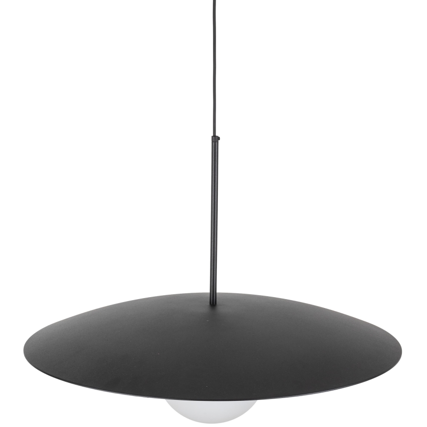 Hanglamp aan een koord SLATE 1xE27/15W/230V diameter 65 cm zwart