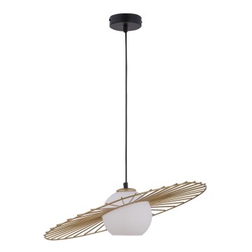 Hanglamp aan een koord SOL 1xE27/60W/230V goud