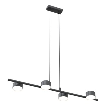 Hanglamp aan een koord SORA 4xGX53/12W/230V zwart