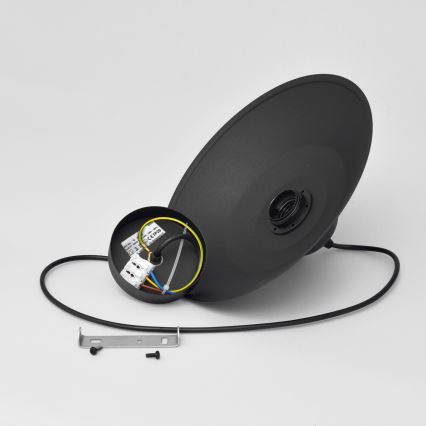 Hanglamp aan een koord SORAPIS 1xE27/15W/230V zwart