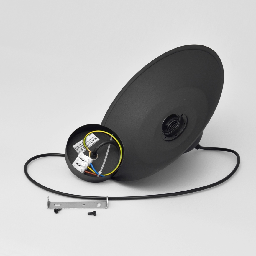 Hanglamp aan een koord SORAPIS 1xE27/15W/230V zwart
