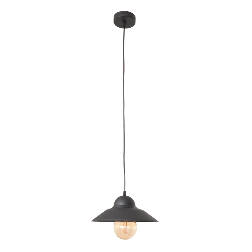 Hanglamp aan een koord SORAPIS 1xE27/15W/230V zwart